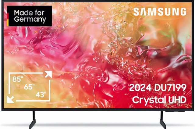 Samsung GU50DU7199U Crystal UHD Smart TV mit LED-Technik in Schwarz, 4K Ultra HD, 125 cm (50 Zoll) - Bild 1