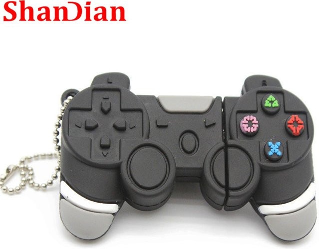 JASTER USB-Stick im Spielcontroller-Design USB 2.0 Flash-Laufwerk in Schwarz - Bild 1