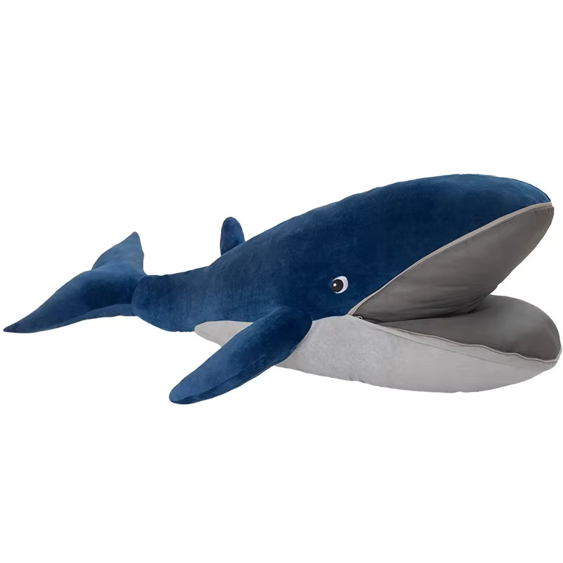 TANGJANE Blauwal Plüschtier, blau, Seefischpuppe - Bild 7