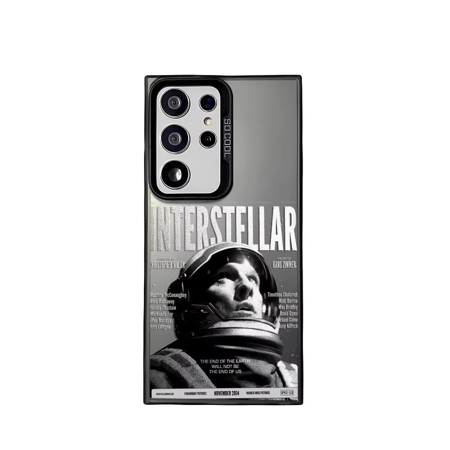 InterstellarS Silikon Handyhülle für Samsung Galaxy S25 Edge S24 S23 S22 S21 S20 Ultra in Silber - Bild 4
