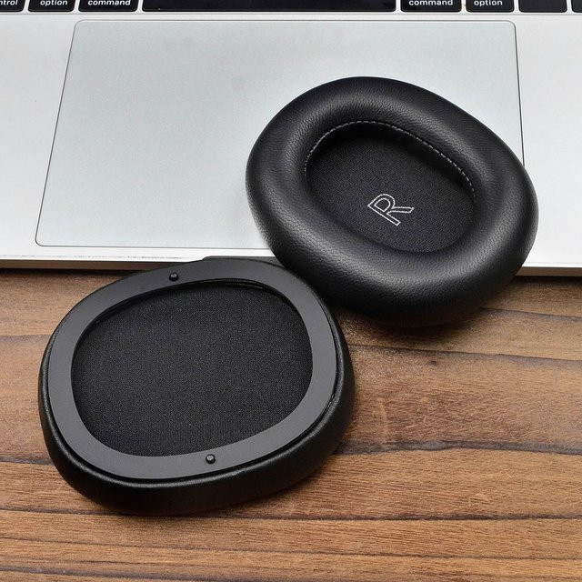 Ersatz-Ohrpolster aus Protein-Leder für Bang & Olufsen Beoplay H95 ANC Headset, Farbe: Schwarz - Bild 1