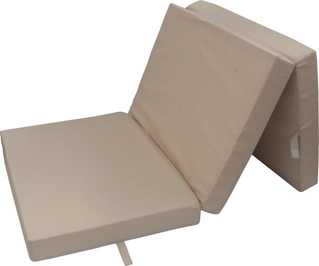 Herlag Klappmatratze Senior beige, B/H: 85 x 195 cm - Bild 1