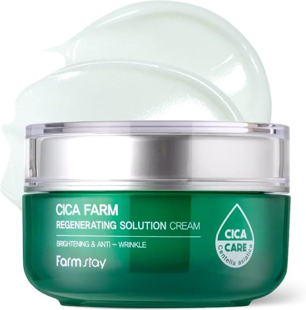 Farm Stay Cica Farm Regenerating Solution Creme, 50 ml, Niacinamid - Bild 1