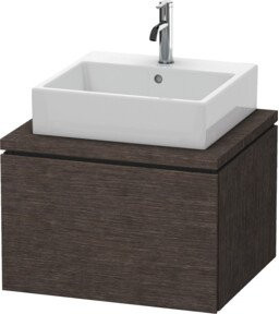 Duravit Waschtischunterschrank L-Cube in Weiss mit 1 Auszug, Wandmontage, B/T/H: 62 x 40 x 54,7 cm - Bild 1