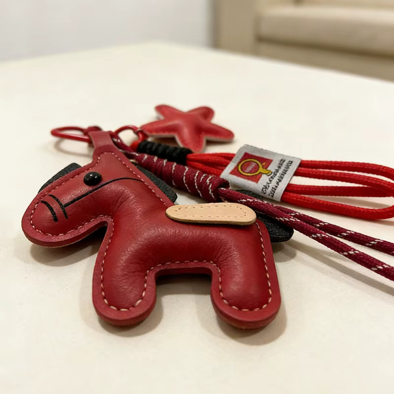 Yogodlns Anhänger, PU-Leder, Pferde-Design - Bild 3