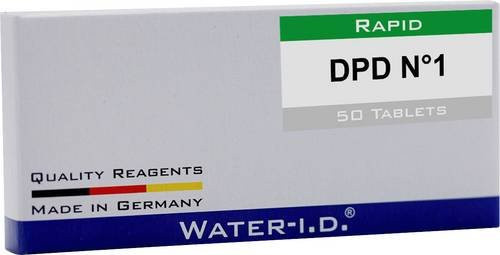 Water ID 50 Tabletten DPD N°1 für FlexiTester, Weiß - Bild 1