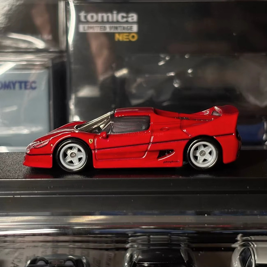 Hot Wheels Gold Label Car Culture Classic Ferrari F50, Druckgussauto, mit Metall und Gummi - Bild 5