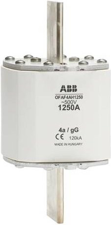 ABB NH-Sicherung 1000A 500V Größe 1X - Bild 1