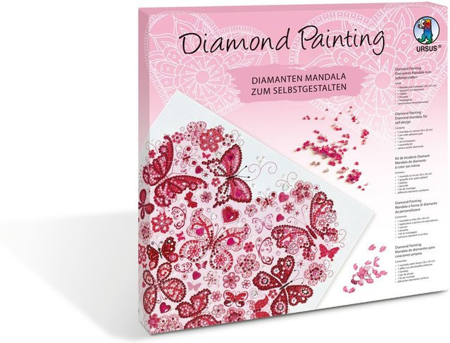 URSUS Diamond Painting Mandala Herz - Bild 1