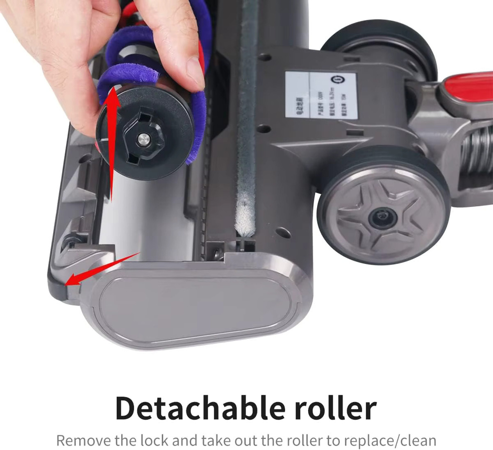 Dyson Ersatzteil Motorhead Bodenbefestigung mit LED-Scheinwerfer für V7 V8 V10 V11 V15 SV10 SV12 SV14 Tiers Staubsauger - Bild 5