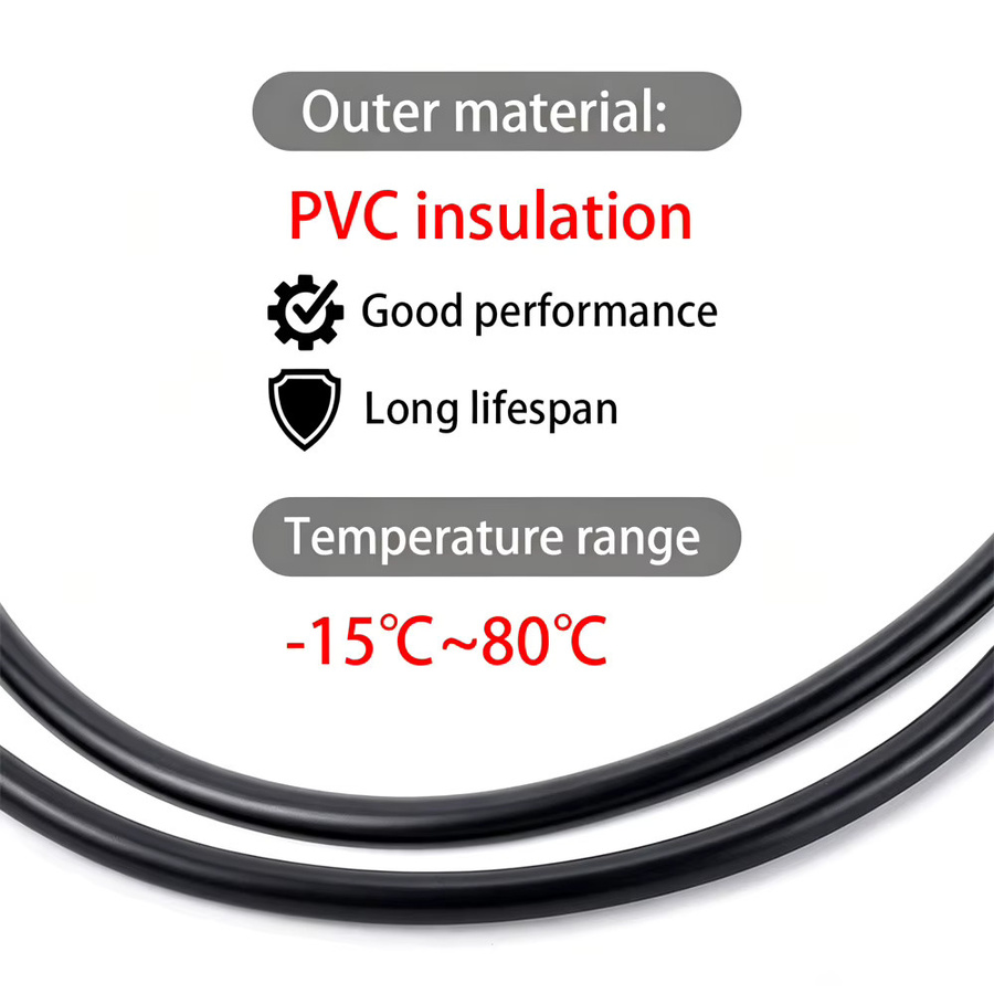 HulitTop Solar Connection Line XT60 Stecker und Buchse auf DC5521 18AWG Stromkabel-Adapter in Schwarz - Bild 5