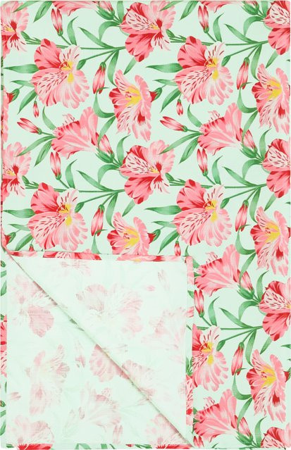LIVARNO Tischdecke mit Blumenmuster in Multicolour, rechteckig, aus recyceltem Polyester, B/T: 170 x 130 cm - Bild 1