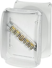 Hensel Abzweigdose DK 5035 S halogenfrei und plombierbar, B: 25,5 cm, L: 35,5 cm - Bild 1