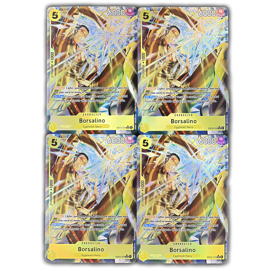 Bandai One Piece TCG Borsalino SR Spielset, Gelb, Englisch - Bild 5