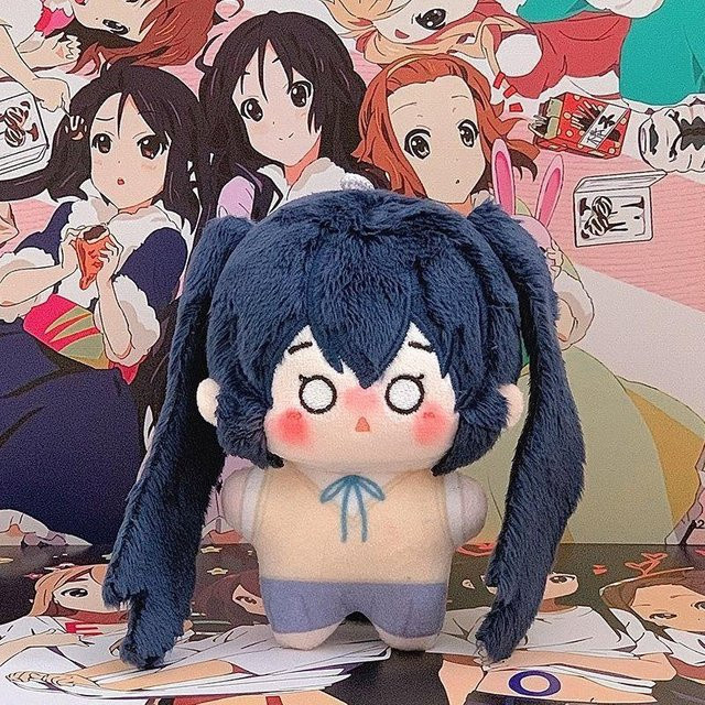 Yiran toy Japanischer Anime Hirasawa Yui Akiyama Mio Puppe, Plüsch / Textil, ab 14 Jahre - Bild 1