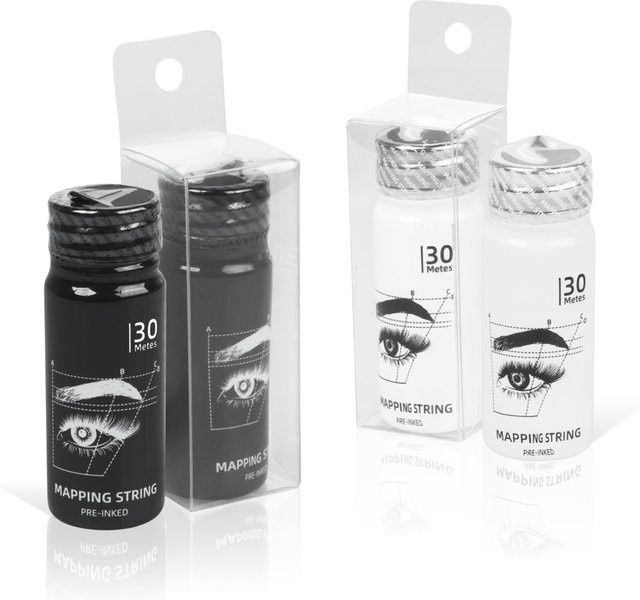 Funpins Microblading Mapping String, 30 m, PMU Positionierung Werkzeug - Bild 1