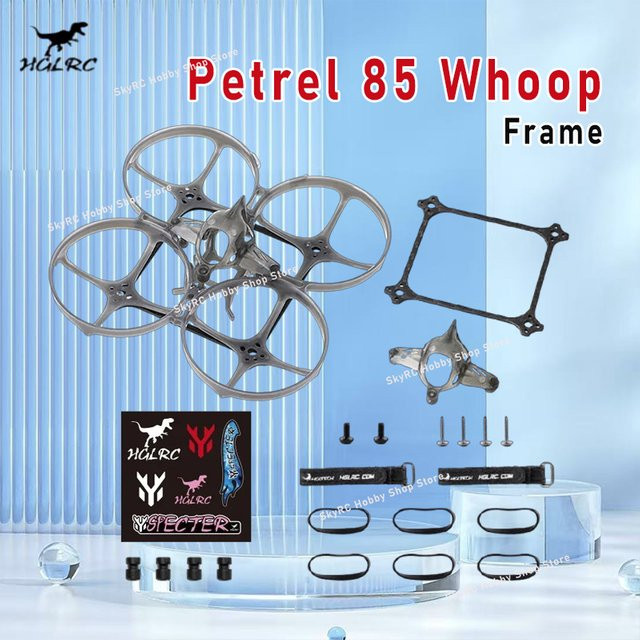 HGLRC Petrel85 Whoop 85mm FPV-Rahmen, 2-Zoll-Propeller mit Verkleidung, Zubehör - Bild 1