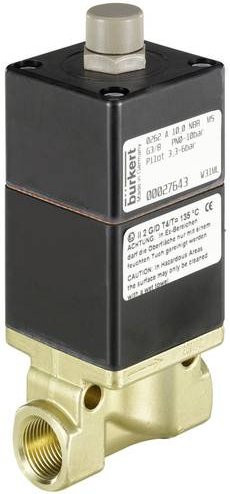 Bürkert Pneumatikventil 0262 26287 aus Kunststoff in Schwarz - Bild 1