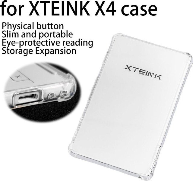 Transparente TPU-Schutzhülle für Xteink X4 E-Reader, stoßfest und kratzfest - Bild 1