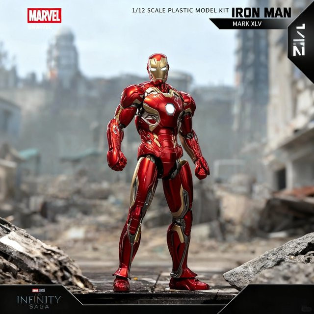 Fondjoy Marvel Iron Man MK45 MK46, Actionfigur, 1/12, Einzelfigur - Bild 1