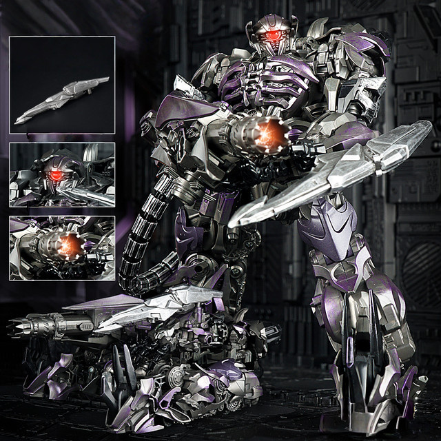 BLOKEES Transformers LED Transformation Shockwave Shockblast Action Figur - Bild 1
