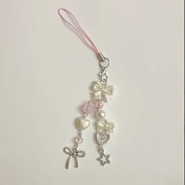 YUMEI Anhänger, Rosa, Perle, Mädchen - Bild 1