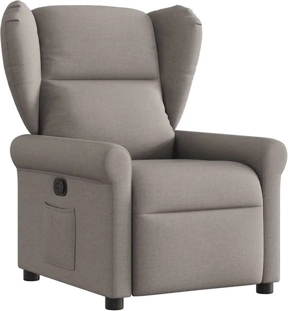 vidaXL Relaxsessel in Taupe aus Stoff mit Armlehnen - Bild 1