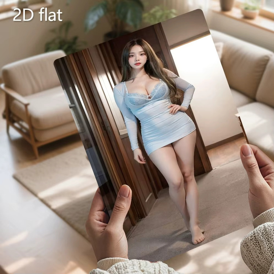 HELLOYOUNG Vintage Wandkunst aus Metall für Frauen, wetterfeste Eisentafel in Rechteckform - Bild 2