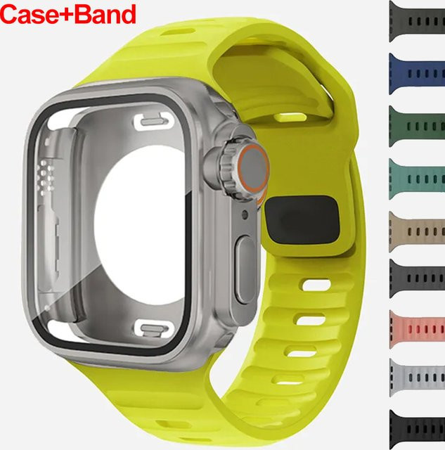 FancyWrist Uhrenarmband und Gehäuse, Silikon, Bunt, Unisex - Bild 1