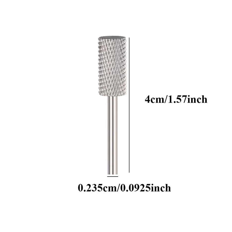 NotNoot Nagelbohrer Wolframkarbid Kreuz konisch, 3/32 - Bild 2