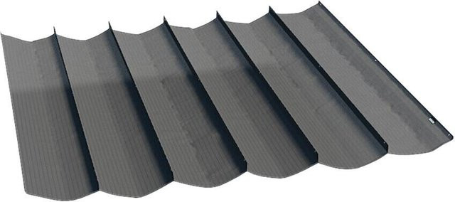 PLATINUM Coolfit Faltsonnensegel aus Polyethylen in Grau, B: 370 cm, H: 1 cm, L: 370 cm - Bild 1