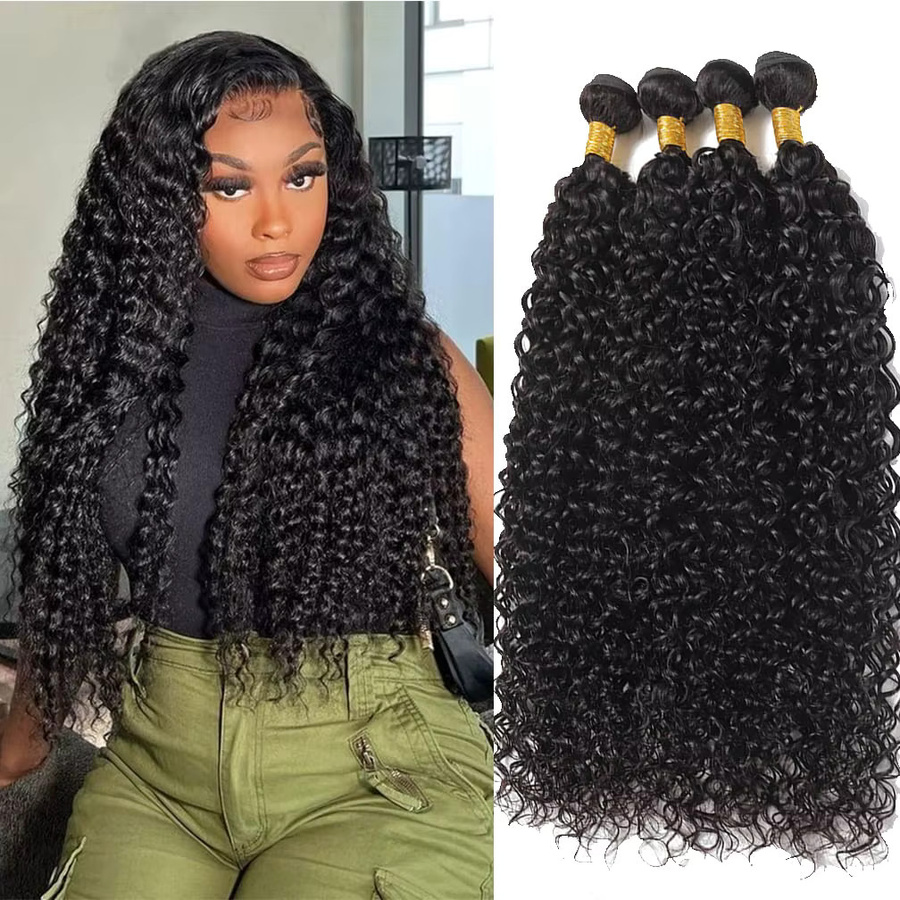 Dula A Hair Kinky Curly Bundles Brasilianisches Echthaar, Unisex - Bild 6