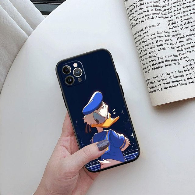 DuckTales Donald Duck Handyhülle für iPhone 16 15 14 13 Pro Max Plus Mini in Blau - Bild 1