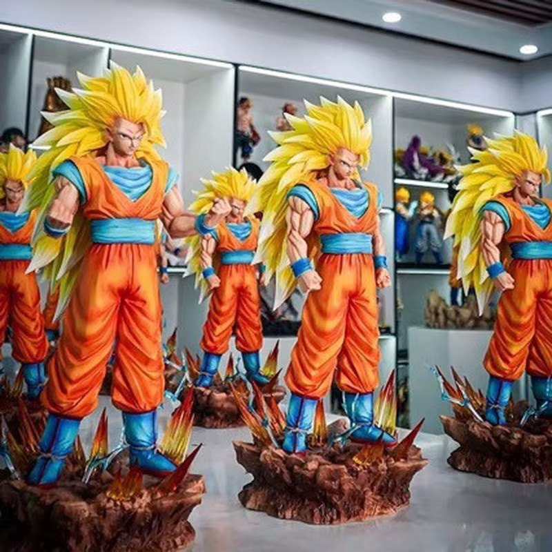 Bandai Dragon Ball Z Son Goku SSJ3 2.0 Actionfigur, mit LED-Basis - Bild 2
