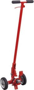 VARIOfit Sicherheitshebelroller für Rollplatten in Orange und Rot mit einer Traglast von 1.000 kg - Bild 1