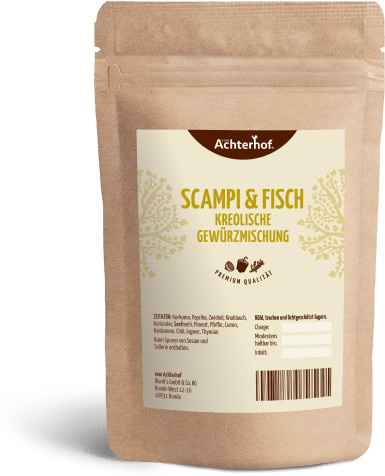 Achterhof Scampi & Fisch Kreolische Gewürzmischung scharf 100 g - Bild 1