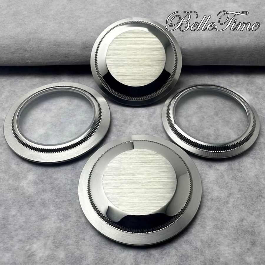 LENNIK Uhrenzubehör Stahlgehäuse, Silber, Unisex - Bild 2