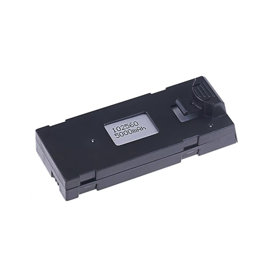 Original Wiederaufladbare Li-Ion Batterie 3,7 V 5000 mAh in Schwarz für RC Drone E88 E88PRO E525 E99 P1 K3 P10 A13 Quadcopter Teile - Bild 2