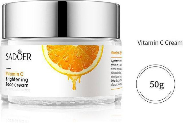 SADOER Aloe Vera Feuchtigkeitscreme mit Vitamin C, 50 ml, Normale Haut - Bild 1