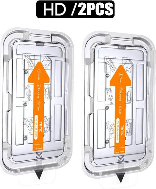 Poco Displayschutz aus gehärtetem Glas mit oleophober Beschichtung, transparent, passend für Poco X7 Pro X6 X5 X4 F7 F6 F3 F4 M5 Pro und X4 GT - Bild 1