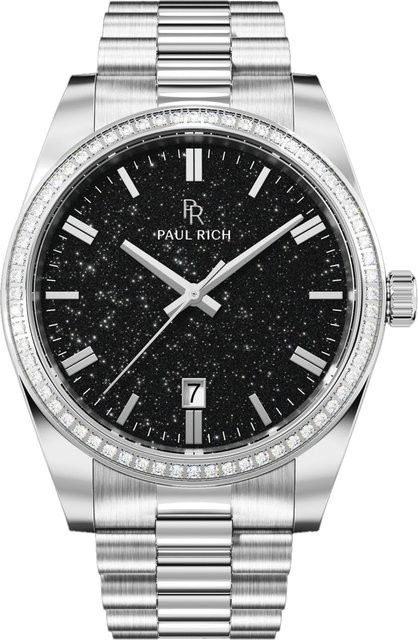 Paul Rich Herrenuhr Legacy Aventurine, Quarz, Edelstahl, 40 mm, 5 ATM - Bild 1