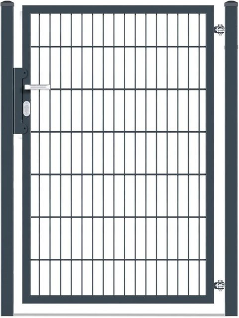 Deutsche Zauntechnik Gartentor Vario Basic DS, Farbe: Anthrazit, B/H: 100 x 140 cm - Bild 1