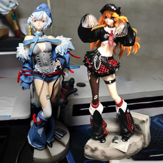 Bandai Neon Genesis Evangelion Ayanami Rei und Asuka Langley Soryu Actionfiguren, Einzelfigur - Bild 1