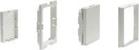 Legrand & Shelly Adapter für Blu Wall Switch 4 Wandtaster, Weiß - Bild 1