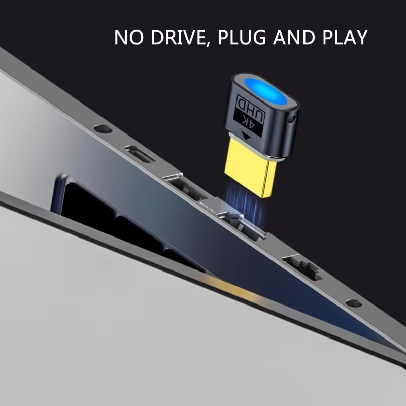 kebidumei HDMI Dummy Stecker 4K HDR Virtueller Monitor EDID Emulator Headless Ghost Display Adapter unterstützt bis zu 4K@60Hz und 1080@120Hz - Bild 2