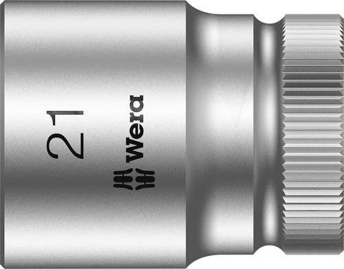 Wera HMC 05003612001 Außen-Sechskant Steckschlüsseleinsatz in Silber, 21 mm, 1/2 Zoll - Bild 1