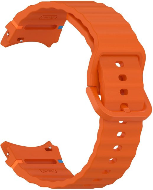 Uhrenarmband Silikon, orange, Unisex - Bild 1