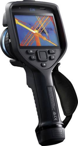FLIR E96 Wärmebildkamera mit 24° und 42° Objektiv, 640 x 480 Pixel, Messbereich -20 bis 1500°C, MSX, Touchscreen und WiFi in Schwarz - Bild 1