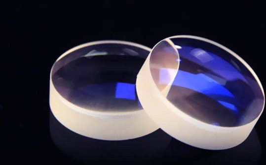 SRATE Achromatische Dublett-Objektivlinse für DIY-Teleskope, transparent, Brennweite 46 mm, Durchmesser 24,9 mm - Bild 1