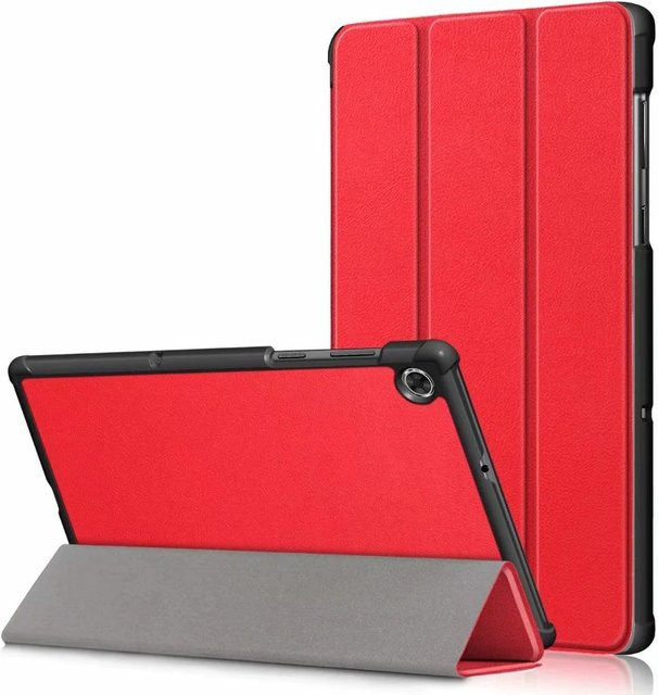 Lenovo Tablet Hülle für Tab M10 HD und Tab M10 FHD Plus inklusive Film und Stift in Rot - Bild 1